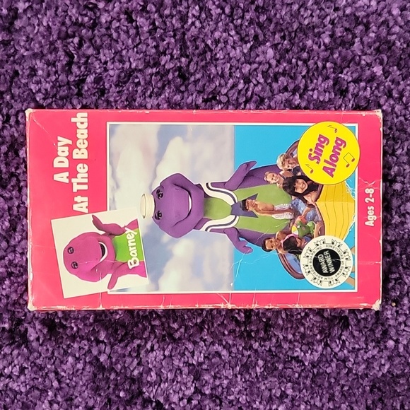 Other | Vintage Rare Barney A Day At The Beach Vhs | Poshmark